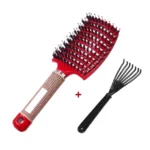 a-red-and-brush